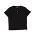Colmar Black Button Solid T-Shirt 3502